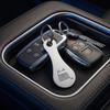 Stainless Steel Trolley Key Holder Metal Ring Supermarket Keyring Shopping Cart Keychain  Men