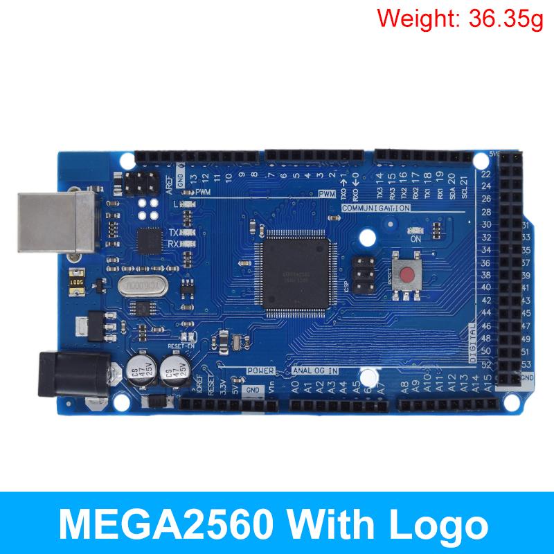 TZT MEGA2560 MEGA 2560 R3 (ATmega2560-16AU CH340G) Placa de desenvolvimento AVR USB MEGA2560 para arduino