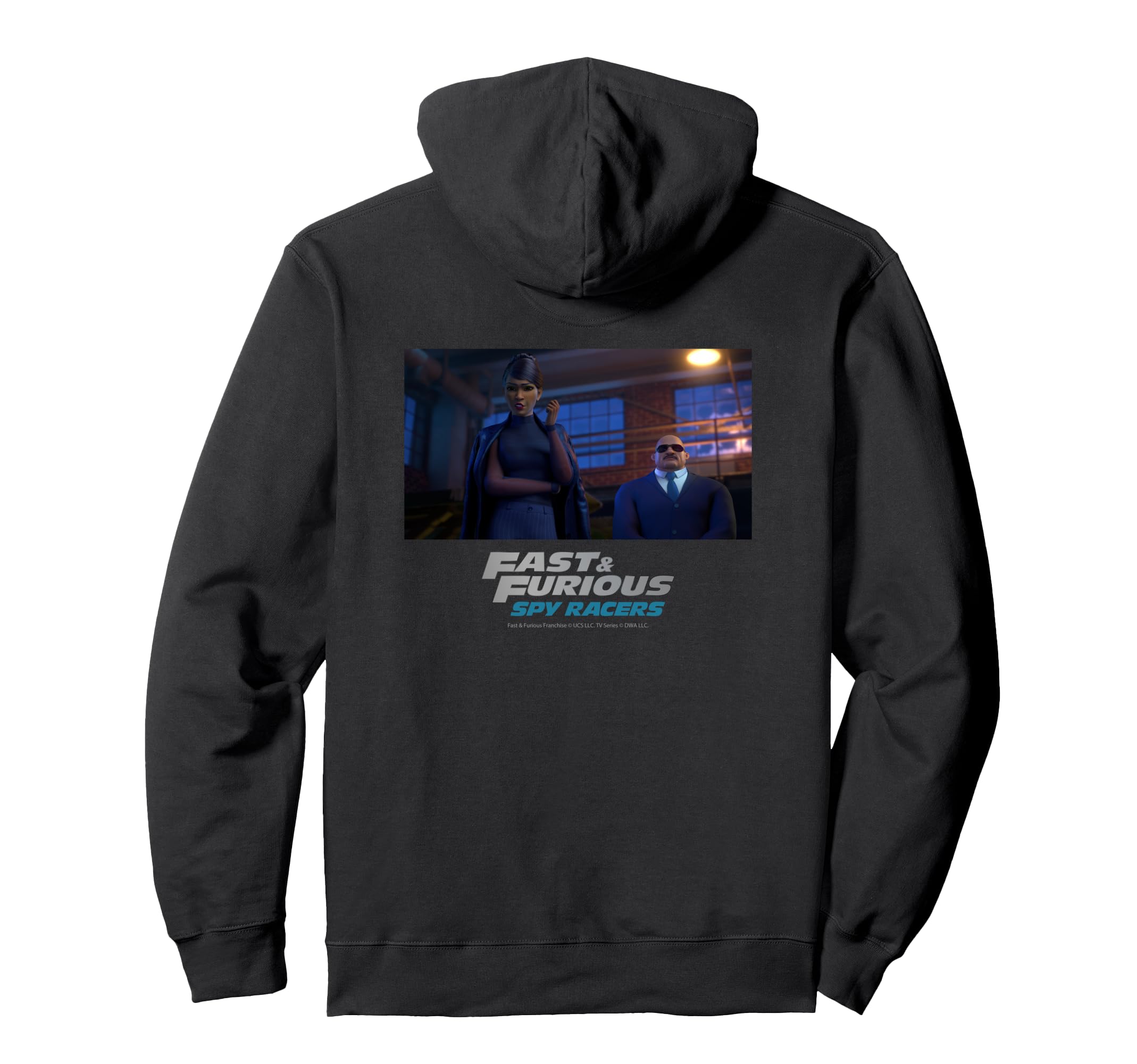

Spy Racers Scene Ms. Nowhere (talking) Hoodie