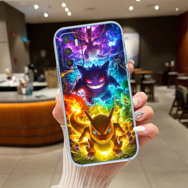 Cartoon Pokemon Case for Motorola E7 E22 E20 E13 E15 E22S E30 E40 G10 G20 G04 G22 G23 G05 G75 G35 G55 G6 G7 G8 G9 Plus Power Play
