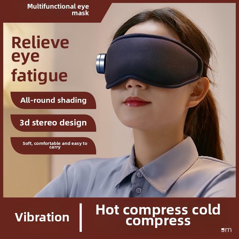 Aparat de masaj pentru ochi, compresă caldă, ochi uscați, mască de ochi cu abur, ameliorează oboseala, dispozitiv de protecție a ochilor, cremă hidratantă pentru ochi pe bază de plante reîncărcabilă