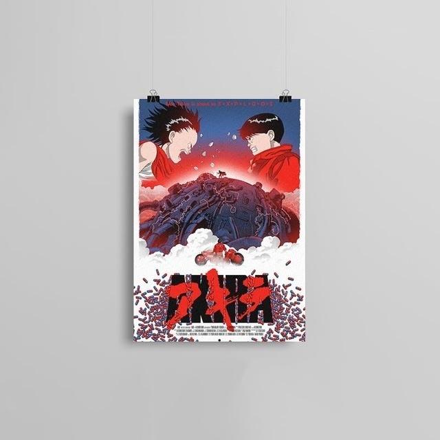 Canvas Nordic HD Prints Akira Movie Home Decorative Paintings Modular Pictures Modern Animation Artwork Bedroom Wall Art Poster