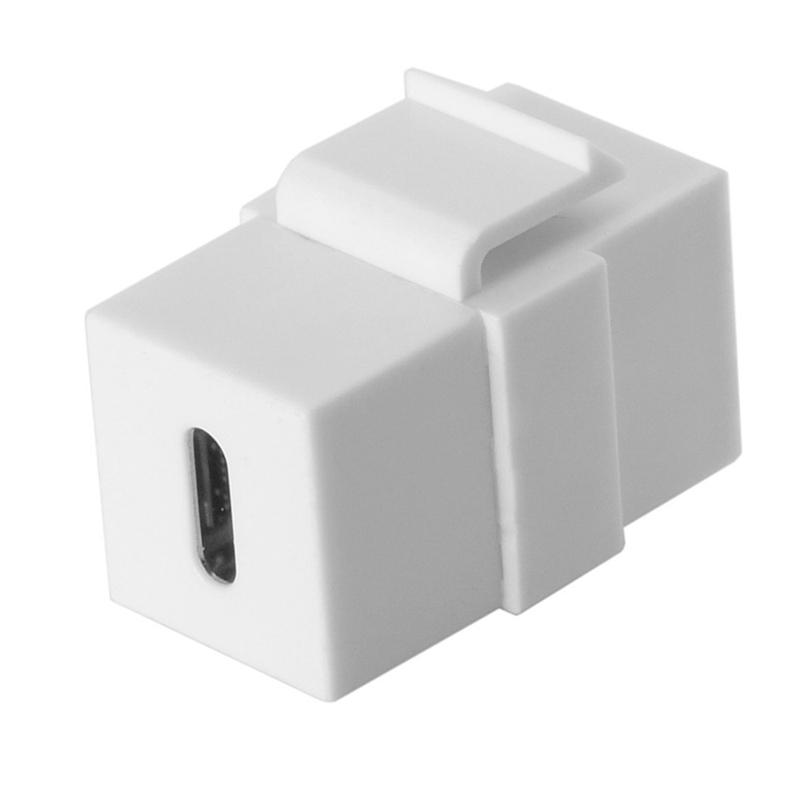 Usb C Keystone Jack 2-Pack Usb 3.1 Type-C Connector Keystone Insert ...