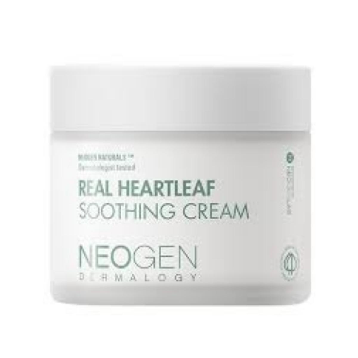 NEOGEN Dermalogy Real Heartleaf Soothing Cream Calming & Hydrating Gel-Moisturizer 80g
