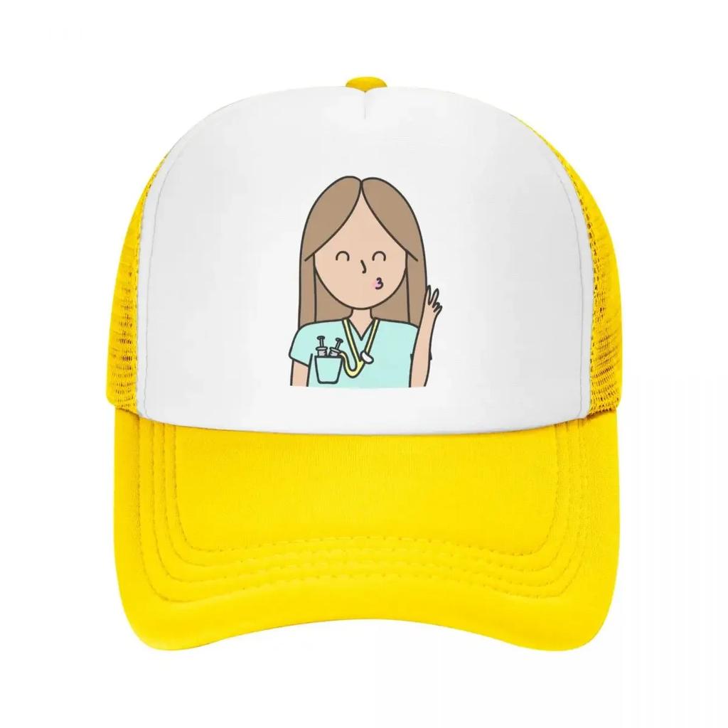 Custom Enfermera En Apuros Doctor Nurse Medical Trucker Hat Women Unisex Adjustable Unisex Baseball Cap Spring Dad Hat