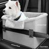 Deluxe Oxford Fabric Dog Car Seat - Portable & Washable Pet Travel Kennel for Small To Medium Breeds
