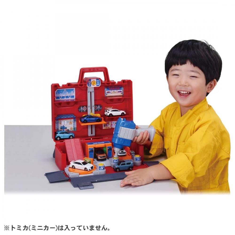 Takara Tomy Tomica Lively 4 Action Tomica Maintenance Base Box Мини-игрушка для машинки — фото 6