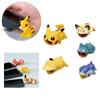 Pikachu Usb Round Data Cable Protector Accessory Cartoon Eevee Snorlax  Decor