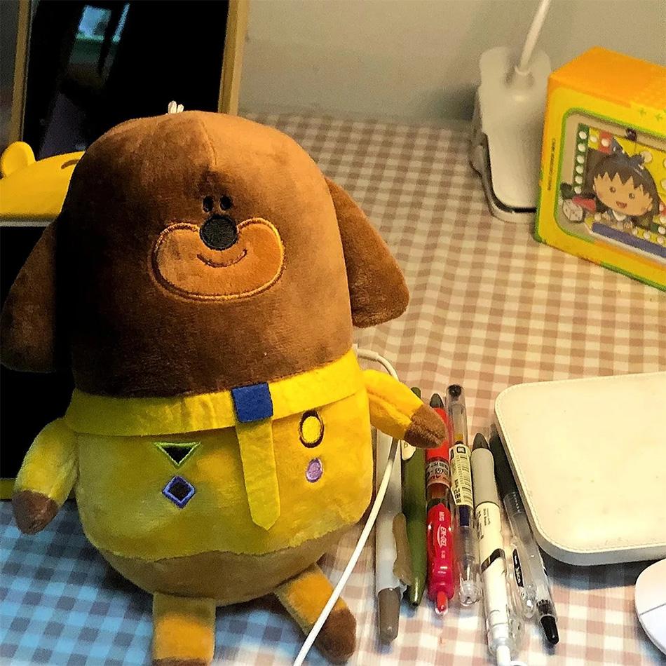 23cm New Hey Dog Teacher Plush Toy Plush Doll Cute Cartoon Animal Baby Bedtime Story Friends Sleeping Christmas Gift