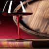 Shangqi H250 Red Stem Black Base Wine Glass Set