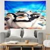 Penguins dventure Tapestry Hanging for Bedroom,Livingroom, Playroom,Decor Art Room Wall Tapestry Holiday and Birthday Gifts