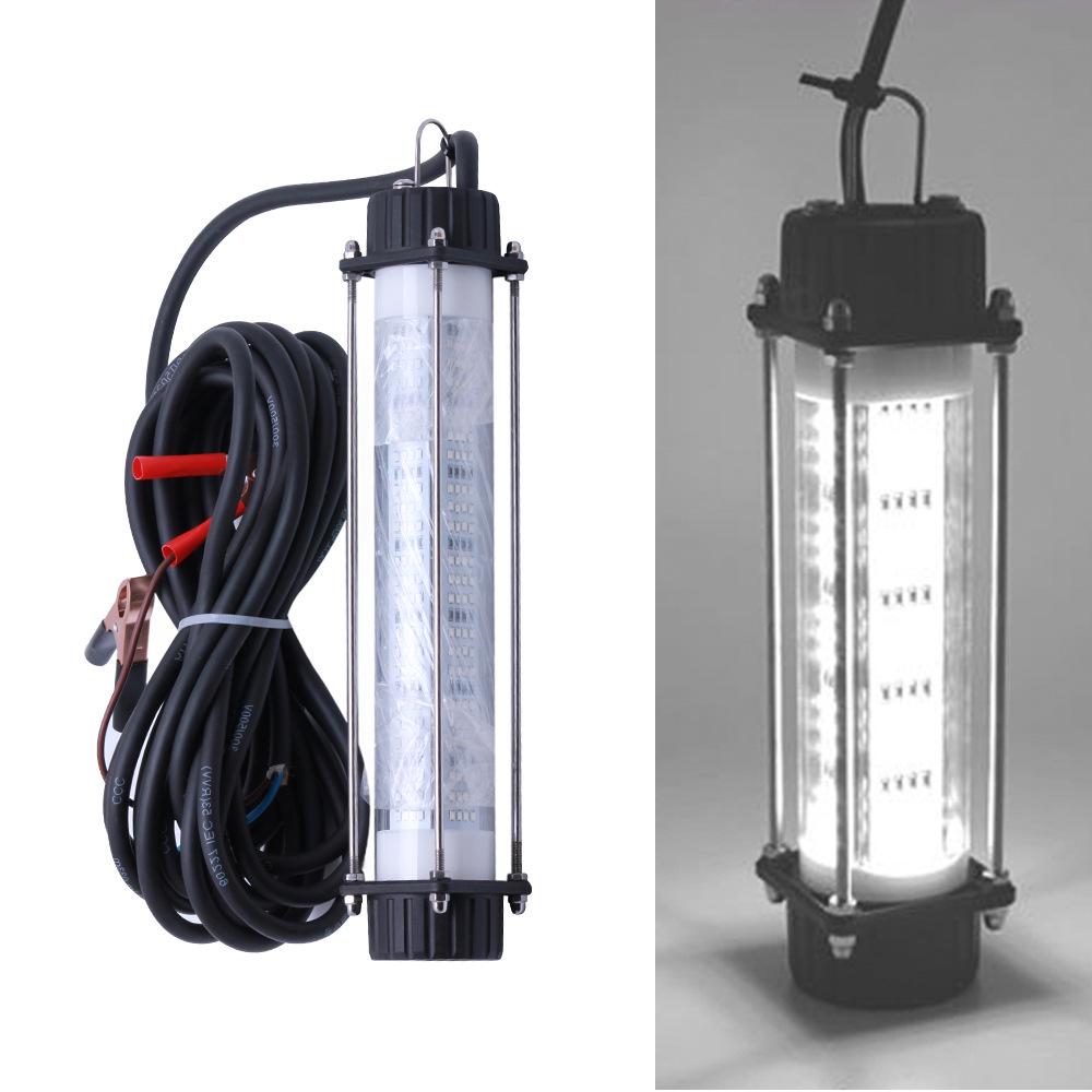 Luce LED ad Alta Potenza per Pesca Subacquea 120W/180W - Luce Impermeabile Attira e Aggrega Pesci per la Pesca Notturna