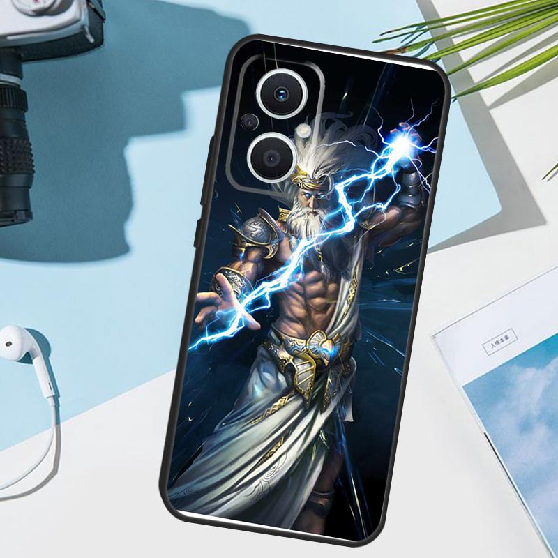 Zeus Case For OPPO Reno 12F 12 13 11 F 8T 7 8 10 Pro OPPO Find X8 X6 Pro X3 X5 Lite Phone Cover