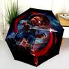Chainsaw Horror: Evil Folding Umbrella Durable Travel Travel Umbrella Printing