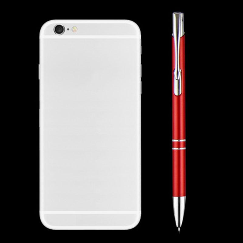 Metal Housing Ballpoint Pens Office School Stationery Retractable Ball Point Pen