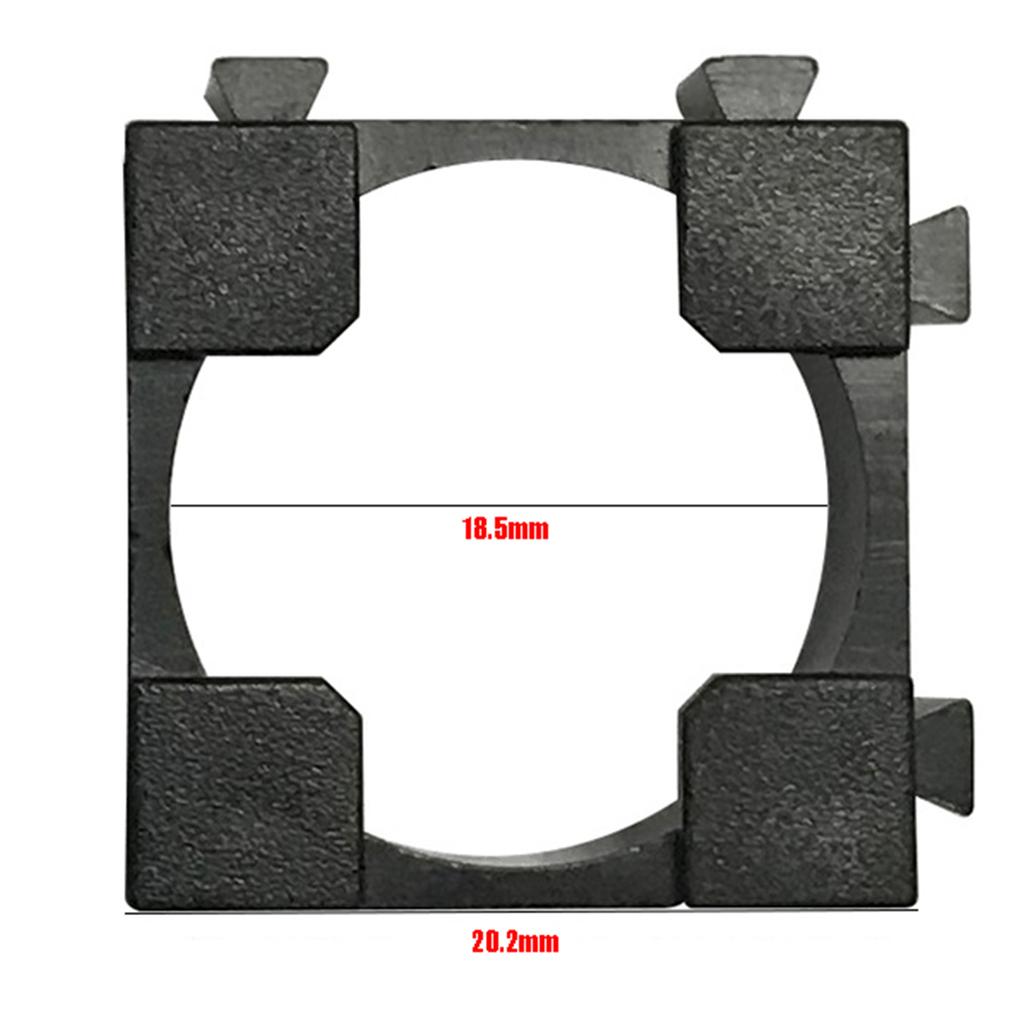 10 Pcs 18650 Battery Pack Holder Bracket  Anti Vibration Cell Safety Brackets