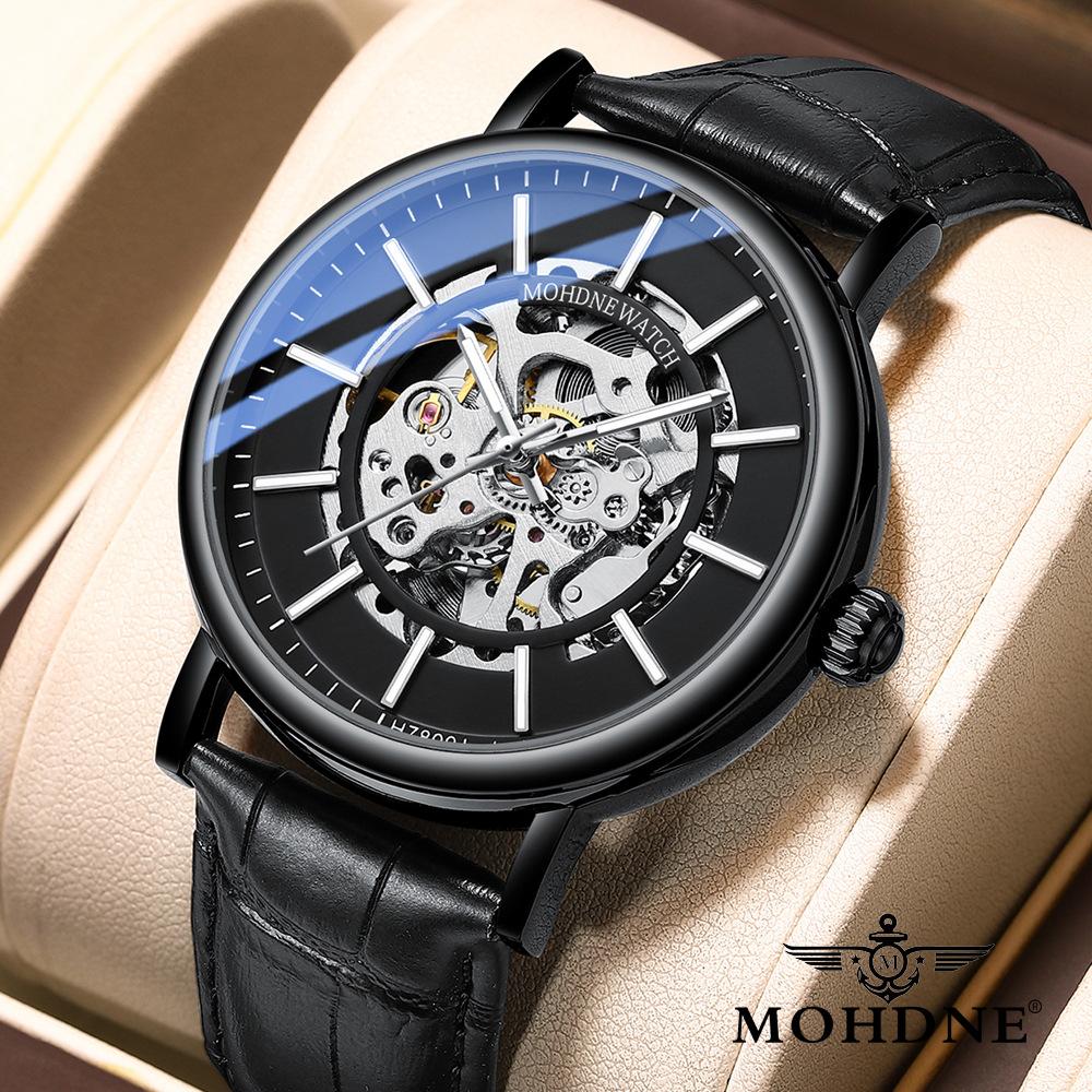 

Новые роскошные мужские часы TOP Brand с коробкой MOHDNE H7899 Мужские механические часы