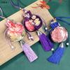 Chinese Style Embroidery Tassel Gift Car Pendant Empty Pouch Lotus Bag Diy Scented Sachet Fragrance Packs