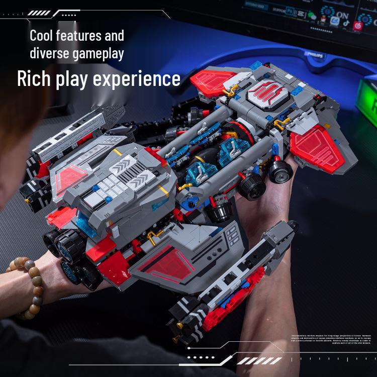 

Interstellar Crab Tank Fighter Building Block Toy JD021-25