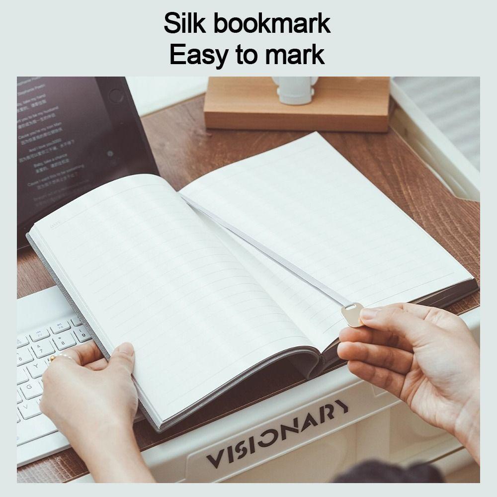 Imitation Leather Notebook A5 Diary Planner Portable Business Notebook School Supplies