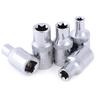 E4 E5 E6 E7 E8 Socket Wrench Set Torx Star Bits External Female E Socket Set Automotive Car Shop Tools 1/4 Inch(6.3mm)