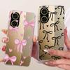 For Xiaomi Redmi A5 NFC A5 Europe Global Phone Case Flower Butterfly Bowknot Bumper Soft Silicone Clear Fundas For Poco C71 4G