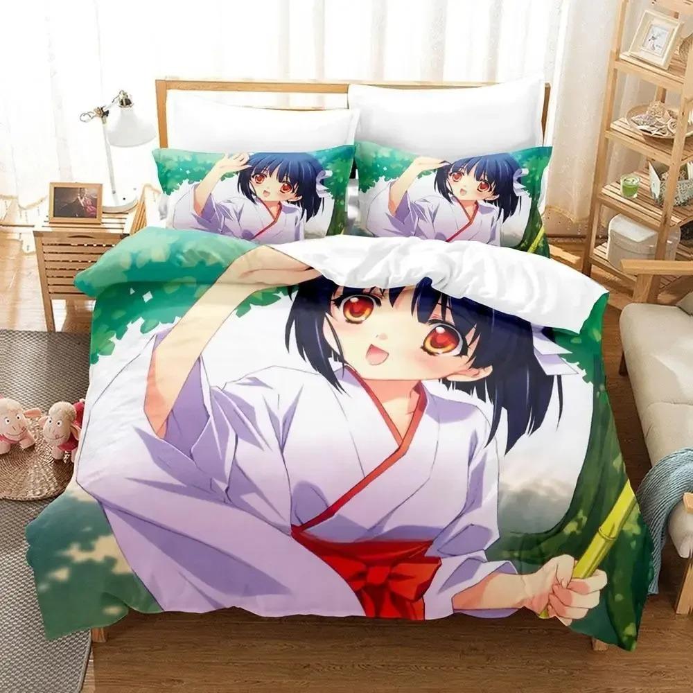 Aquarian Age Bedding Set Single Twin Full Queen King Size Bed Set Adult Kid Bedroom Duvetcover Sets 3D Print Anime Bed Sheet Set