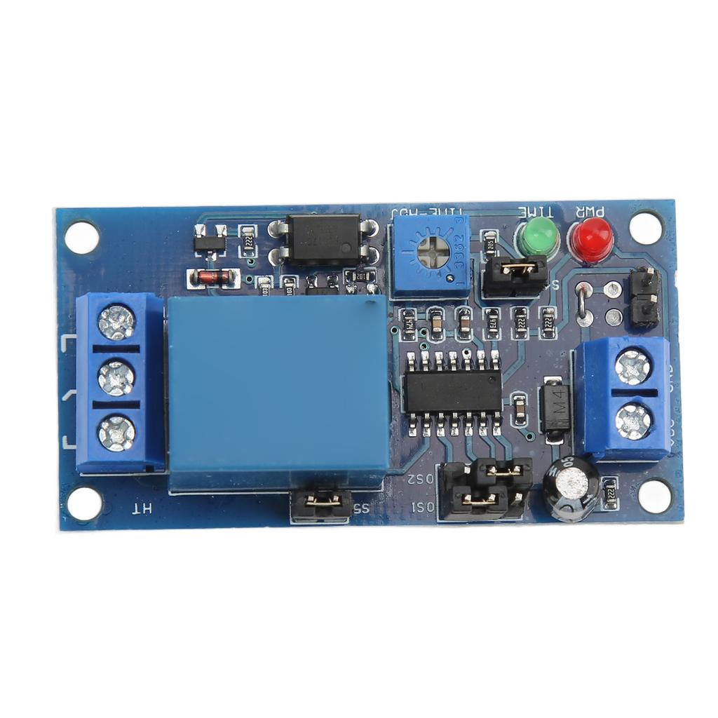 Time Delay Relay Module 5V PCB Timing Vibration Alarm Controller Board for Anti Theft System