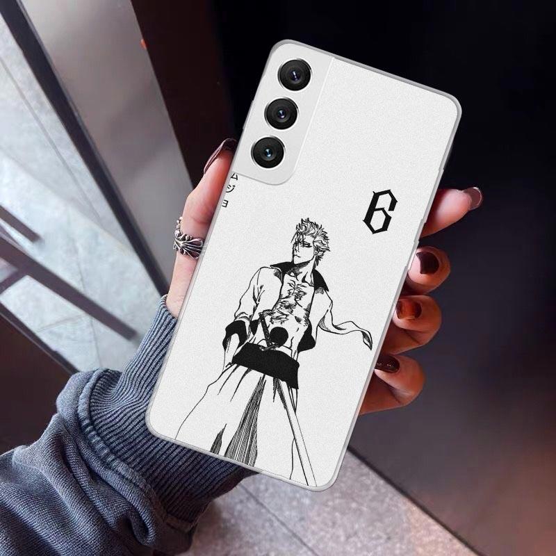 Bleach Grimmjow Handyhülle Für Samsung Galaxy S26 S25 Edge S24 S23 Ultra S22 Plus S21 S20 FE Weiche TPU Rückseite Hülle Galaxy S2