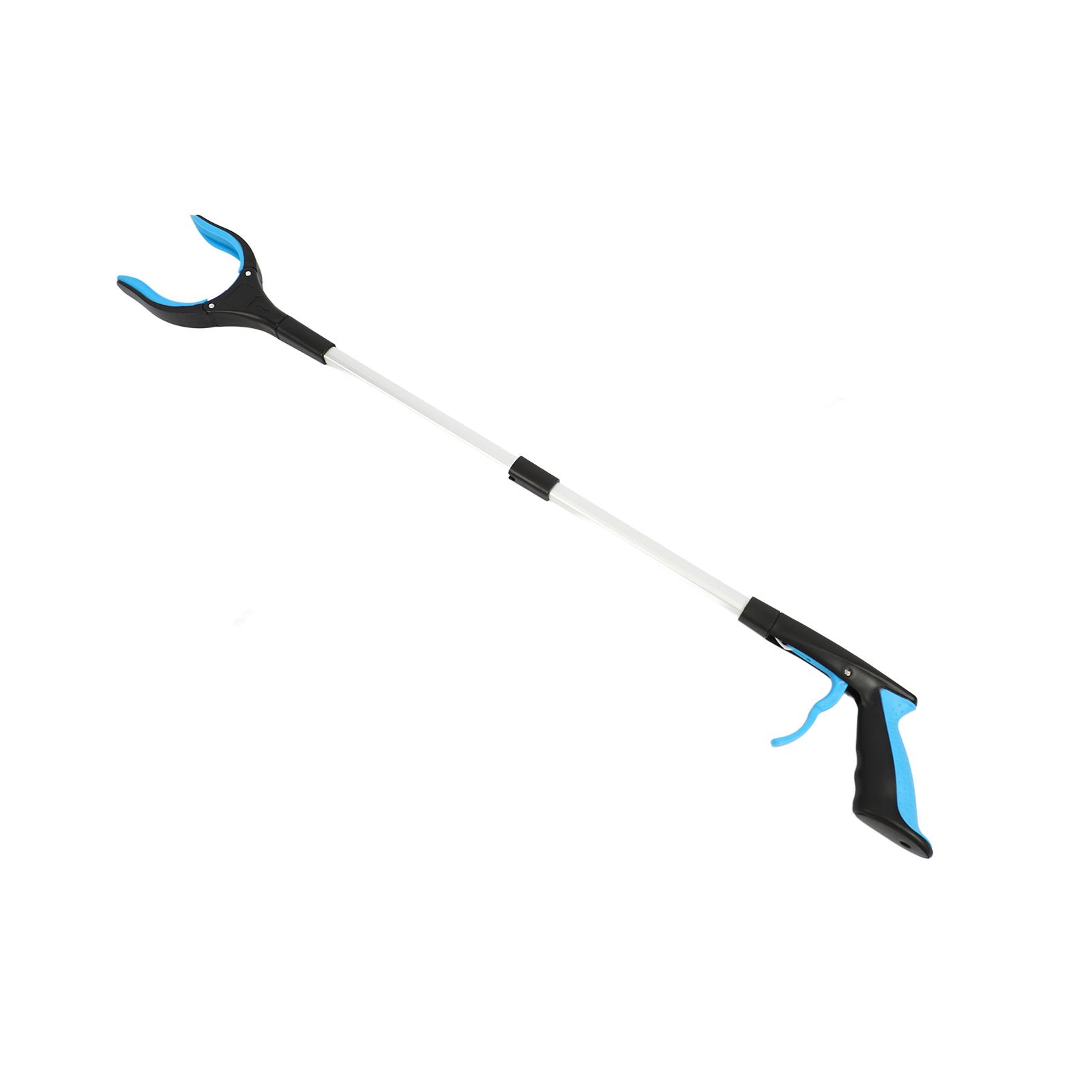 

32Inch Foldable Pickup Tool Aluminum Reaching Aid Rotatable Rubber Gripper Long Arm Extender for Elderly