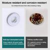 Useful Copper Sink Overflow Covers Round Replacement Wash Basin Overflow Ring Plug Sink Hole Cover Kitchen Bathroom Supplies