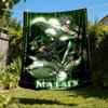 1pc Matrix Reloaded Outdoor Flannel Throw Blanket Soft, Lightweight & Warm