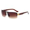 Fashion Half Frame Sunvisors Eyewear Vintage Women Outdoor Sports Sun Glasses Men Cycling Driving Sunglasses UV400 Oculos De Sol