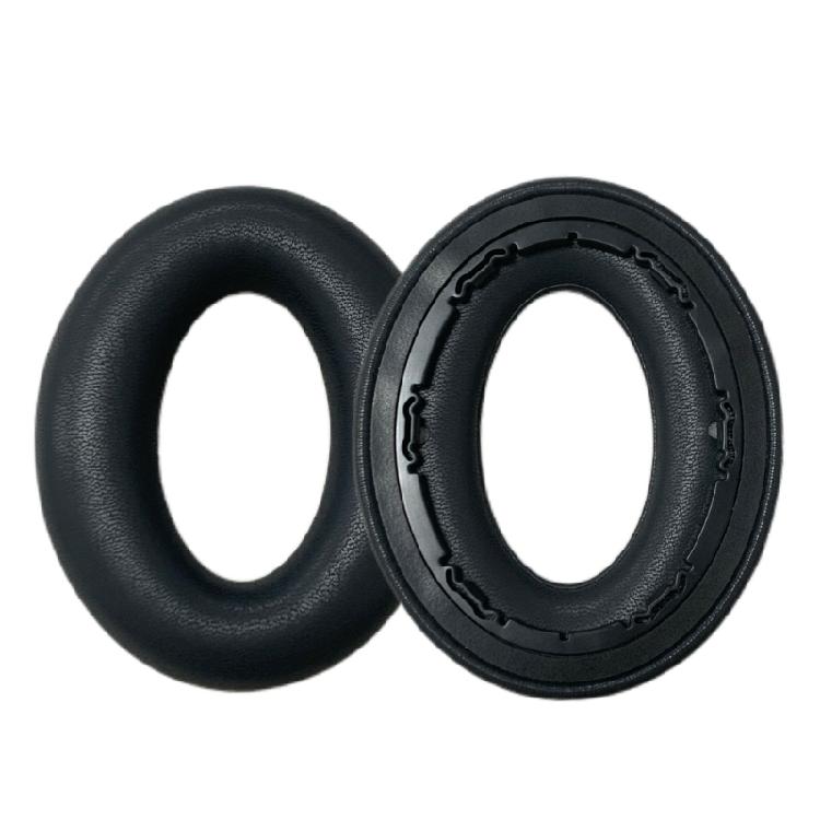 1 Pair Replacement Ear Pad for Bluetooth-compatible On-Ear Headphones Soft Leather Ear Cushion Foam Cover Replacement