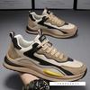 Sports men's shoes four seasons velvet warm cotton shoes leather surface waterproof, non-slip and wear-resistant work leisure work labor protect