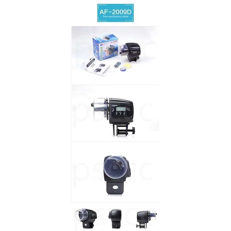Digital LCD Automatic Aquarium Tank Fish Feeder Food Timer with Retail Package LCD Screen Adjustable Food Feeding