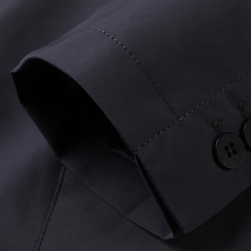 Hengyuanxiang Men's Spring Business Casual Solid Blazer