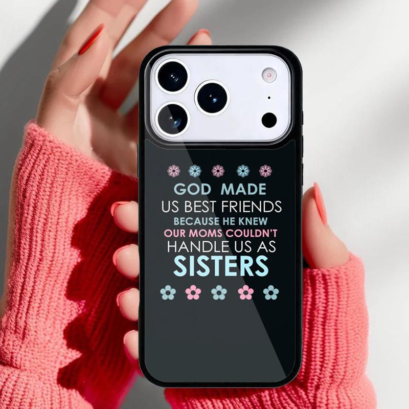 Every Tall Girl Needs A Short Best Friend Phone Case for iPhone 17 16 15 14 13 Pro Max Back Cover for 12 11 Pro Coque