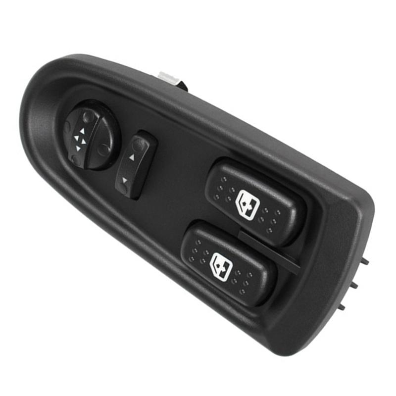 5801304491 Electric Power Window Master Control Switch Lifter Button Front Left For Iveco Daily 2006-2012 чёрный