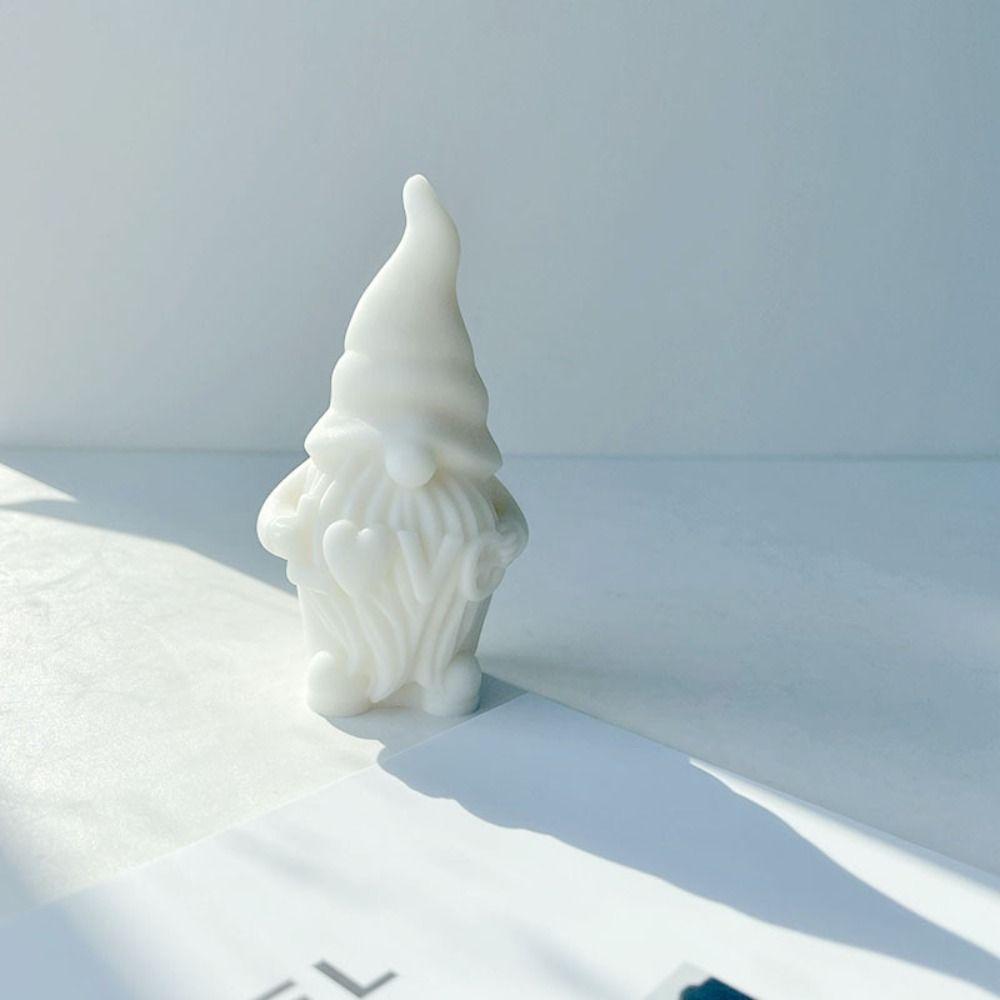 3D Santa Claus Mold Silicone Soap Mould Epoxy Resin Candle Mold Christmas Decoration