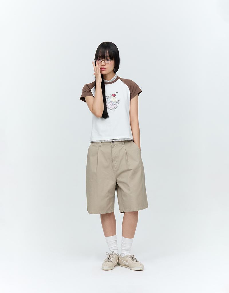 MMLG Melge Melting Raglan Hf-T (Cream)
