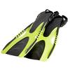 MORGEN SKY Strap Fins for Swimming, Snorkeling, and Diving, YF88 (Green, S/M (Japanese Size 24-25.5))