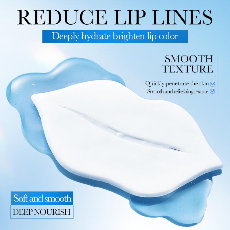3PCS Nourishing Coconut Oil Lip Mask 8g Autumn and Winter Anti-Dry and Cracked Hydrating Moisturizing Lipstick Skin Care Products