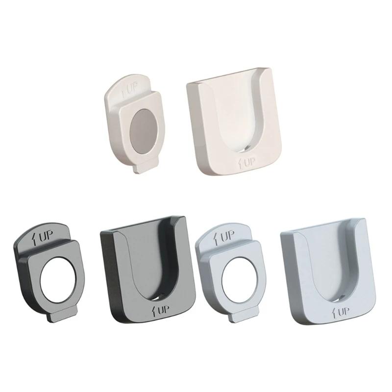 4 szt. Magnetyczny uchwyt wiszący na pilota, wspornik do przyklejania na ścianę, pasuje do telewizora, projektora