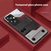 Machine Built-in For Oppo A79 5G 58 78 74 60 4G Reno 11F Realme GT 6 11 Note 50 10 C55 X2 Tempered Glass Black Phone Case