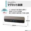 AUREX Wireless Vibration Bluetooth Magnet for and Web Gray AX-FL10 Speaker, Compatible, Waterproof, Compatible, Bathrooms, Kitchens, Conferencing,