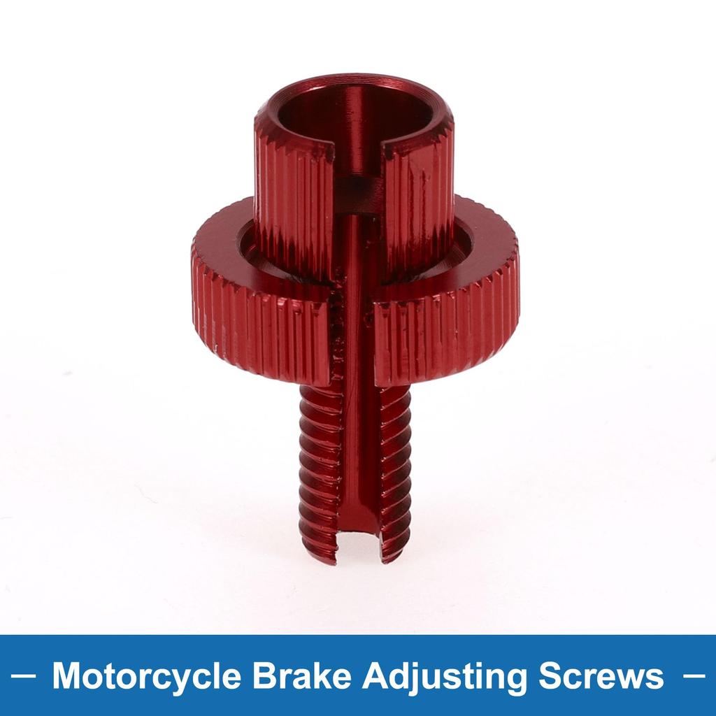 A ABSOPRO Motorcycle Brake Lever Valley Adjuster Screw M8 Motorcycle