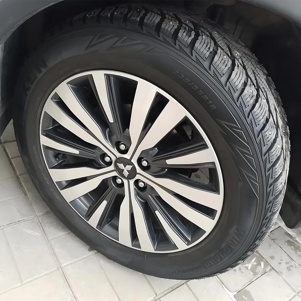 Original 4 Stück 60MM Radnabenkappen Logo Nabenkappen Abzeichen Emblem Für Mitsubishi Ralliart Pajero EX Lancer Outlander Competition