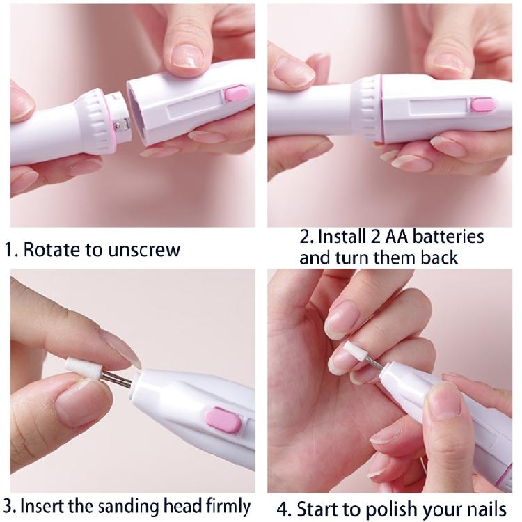 Pedicure and Manicure Set Electric Nail Files Nail Drills Grinder Grooming Kit