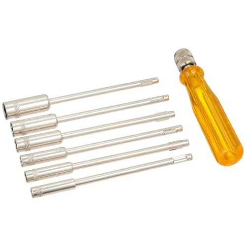 ENGINEER 7-Piece Interchangeable Screwdriver Set DK-08